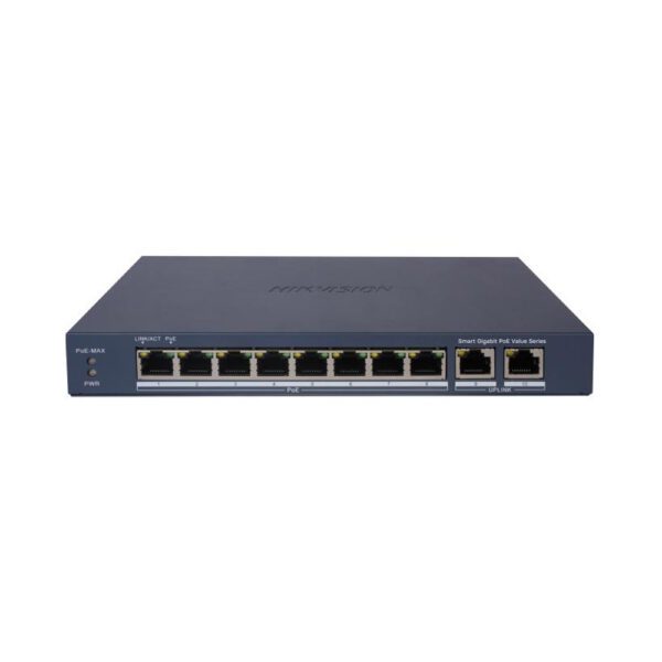 Switch PoE 8 cổng Gigabit HIKVISION DS-3E1510P-EI/M